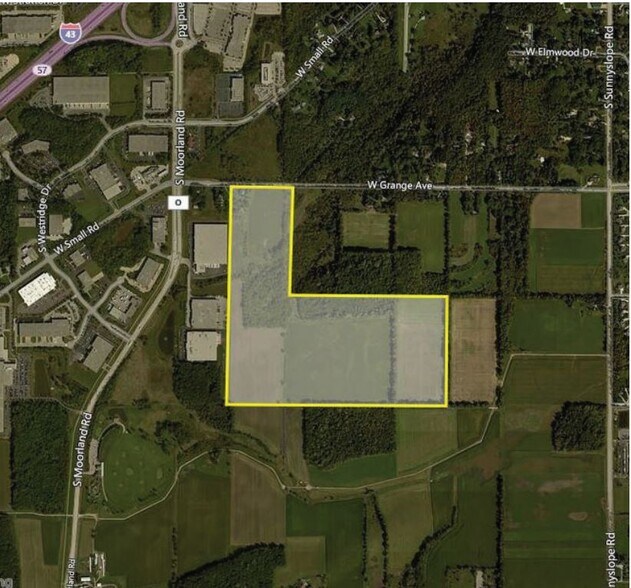 Grange Ave & Moorland Rd, New Berlin, WI à vendre - Aérien - Image 2 de 3
