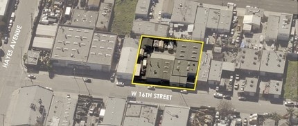 2040-2050 16th St, Long Beach, CA - Aerial map view