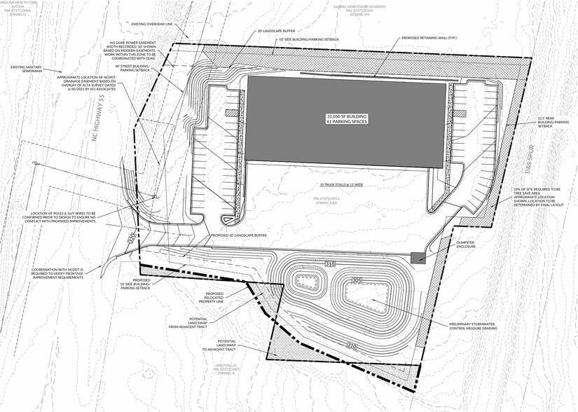 6501 NC 55 Hwy, Durham, NC for lease - Site Plan - Image 2 of 2