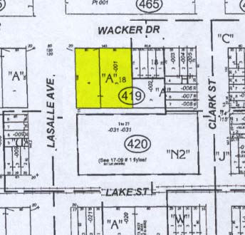 121 W Wacker Dr, Chicago, IL à louer - Plan cadastral - Image 2 de 36