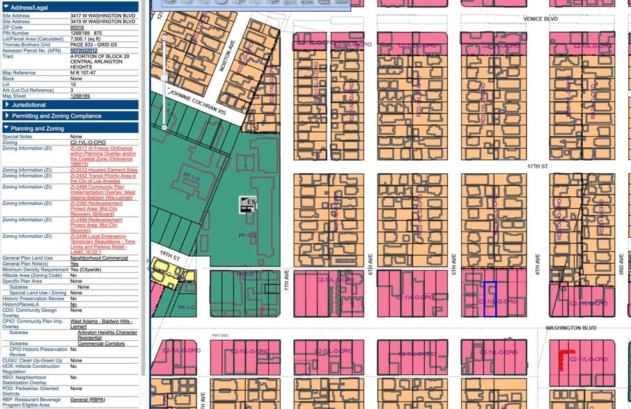 3417-3419 W Washington Blvd, Los Angeles, CA for sale - Building Photo - Image 3 of 4