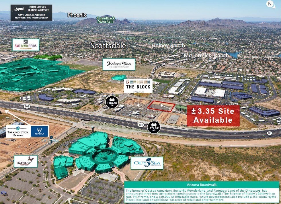 N Pima Center Parkway, Scottsdale, AZ à vendre Photo principale- Image 1 de 2