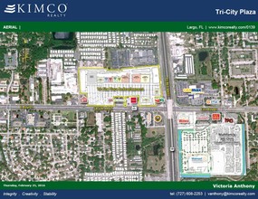 5000 E Bay Dr, Clearwater, FL - aerial  map view - Image1