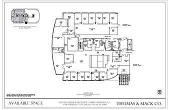 6795 Edmond St, Las Vegas, NV for lease Floor Plan- Image 1 of 12