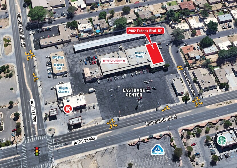 2902-2918 Eubank Blvd NE, Albuquerque, NM for lease - Building Photo - Image 2 of 12