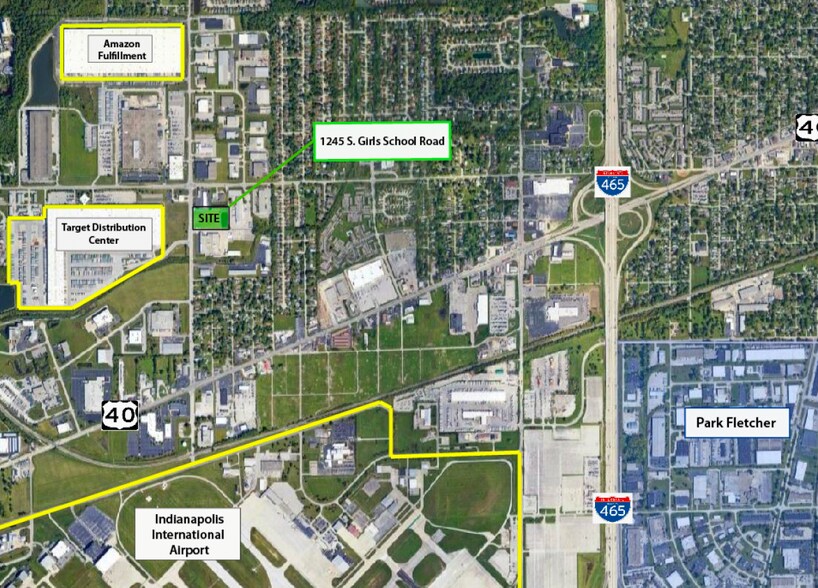 1245 S Girls School, Indianapolis, IN à louer - Photo du bâtiment - Image 2 de 2