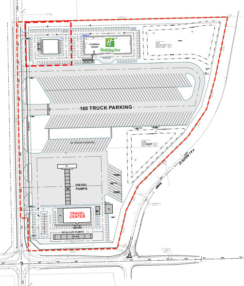 411 S 88th Ave, Peotone, IL for lease - Site Plan - Image 2 of 2