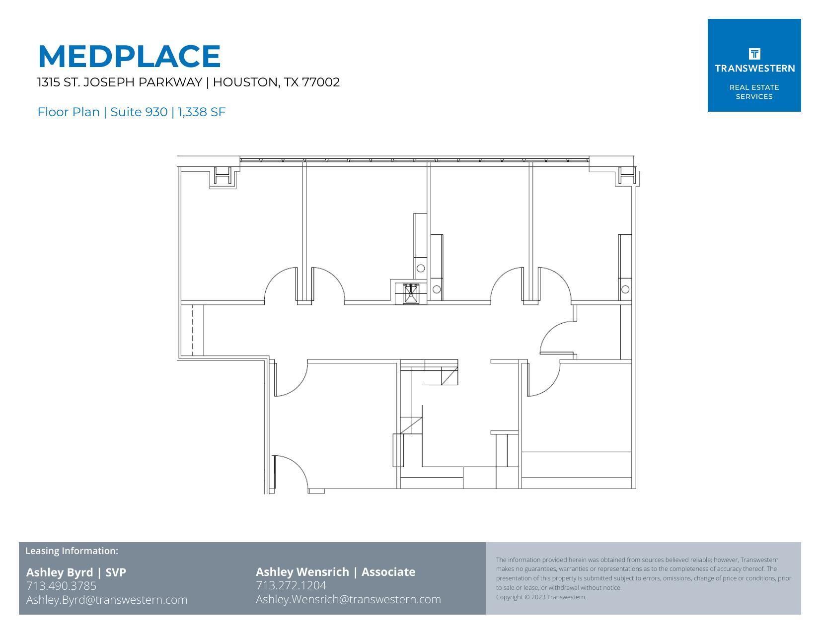 1315 St Joseph Pky, Houston, TX for sale Floor Plan- Image 1 of 2