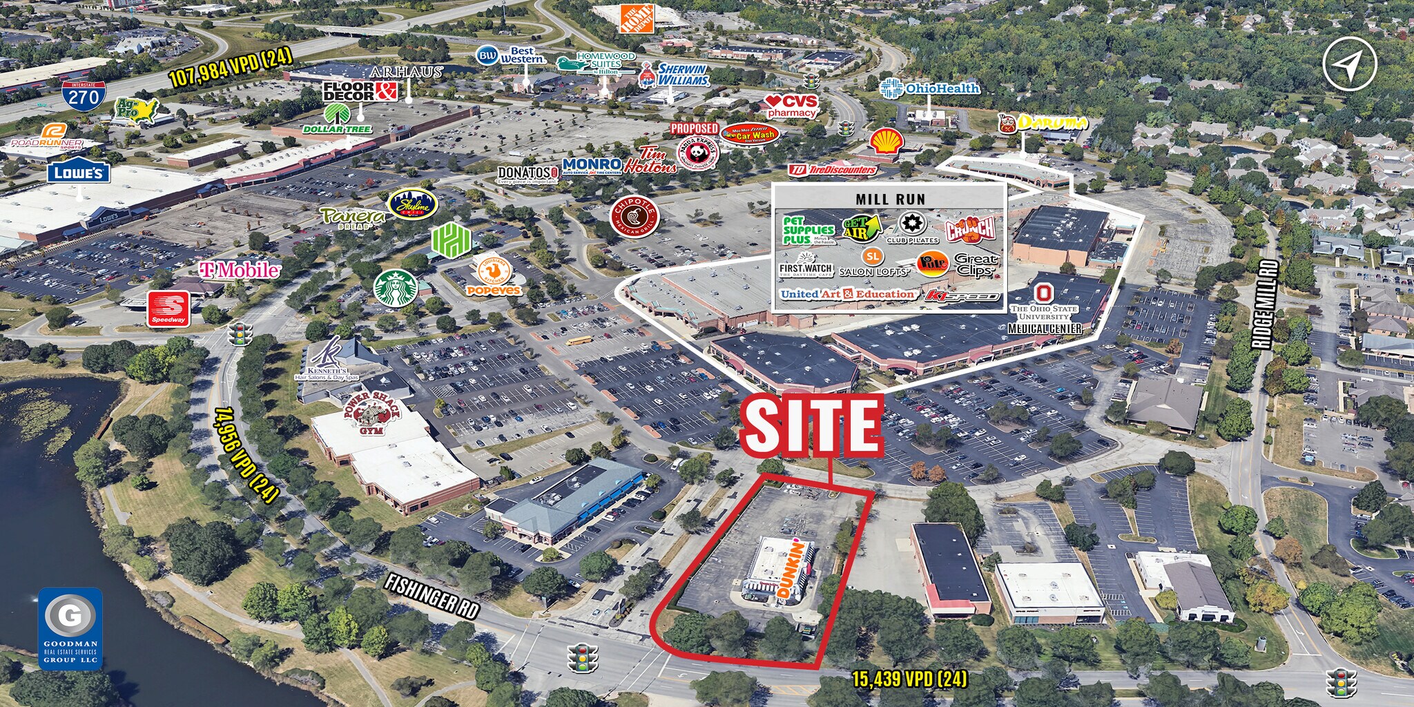 3635 Data Point Ct, Hilliard, OH à louer Aérien- Image 1 de 4