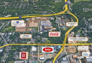 5225 Madison Rd, Cincinnati, OH - Aerial  map view