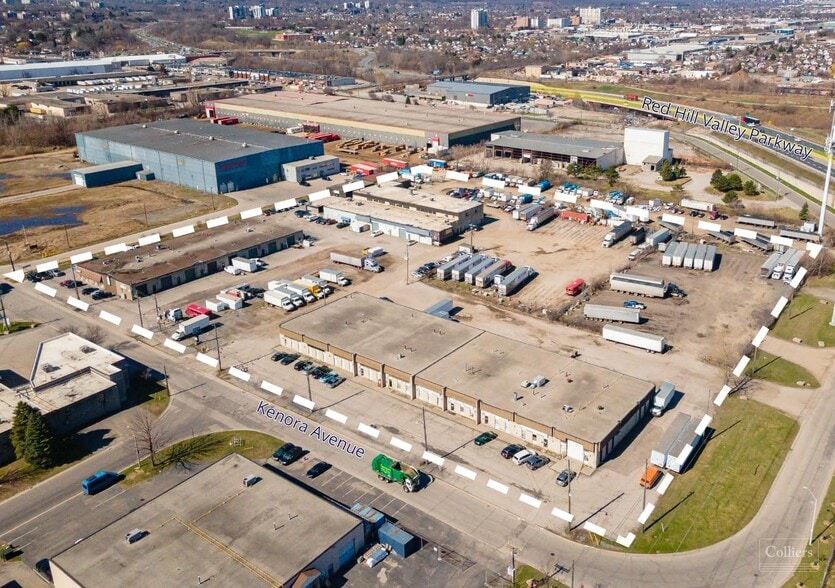 Kenora Avenue Industrial portfolio of 3 properties for sale on LoopNet.ca - Aerial - Image 2 of 5