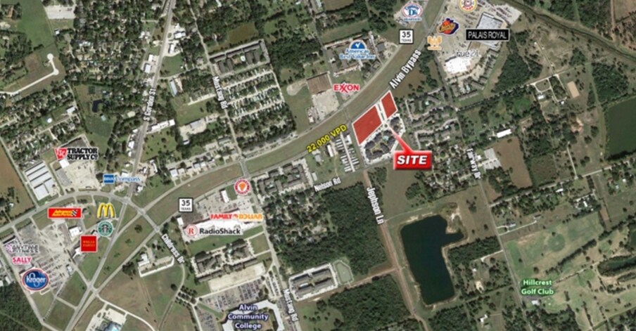 2441 S Bypass 35- 3.2 ac, Alvin, TX for sale - Building Photo - Image 1 of 1
