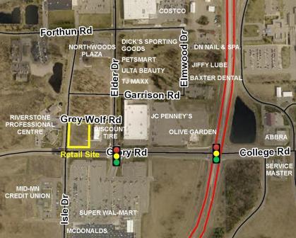 Isle Dr & Glory Rd S, Baxter, MN for sale - Aerial - Image 3 of 5