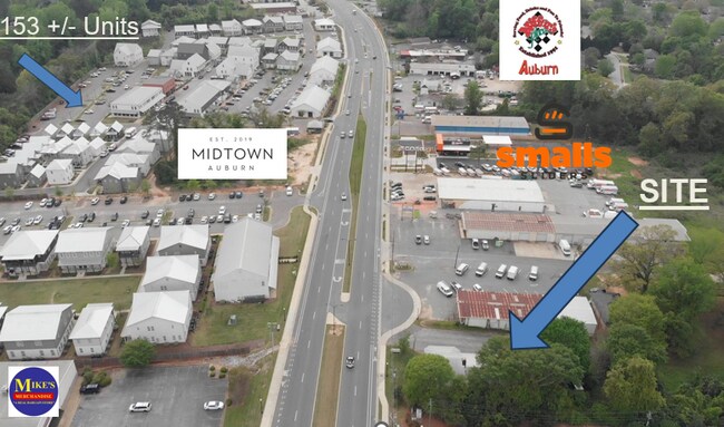 Plus de détails pour 1319 Opelika Rd, Auburn, AL - Commerce de détail à vendre