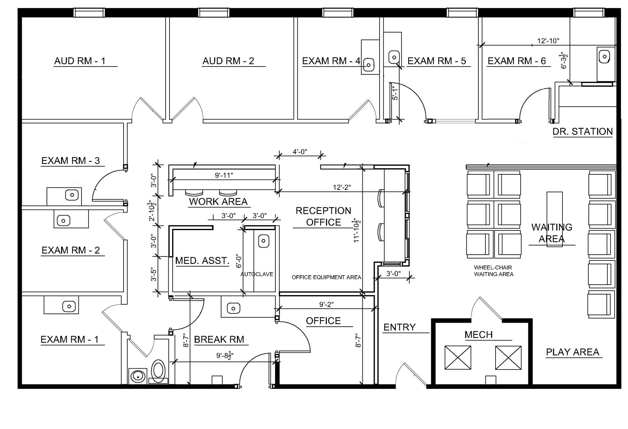 204 Ark Rd, Mount Laurel, NJ for lease Floor Plan- Image 1 of 1
