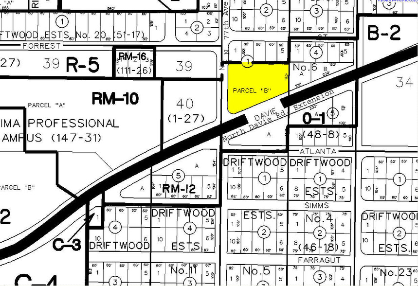 7777 N Davie Rd Ext, Davie, FL à vendre - Plan cadastral - Image 2 de 6