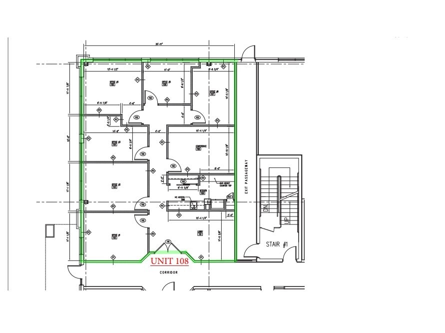 8100 Sandpiper Cir, Nottingham, MD 21236 - Unit 108 - - Floor Plan - Image 1 of 1