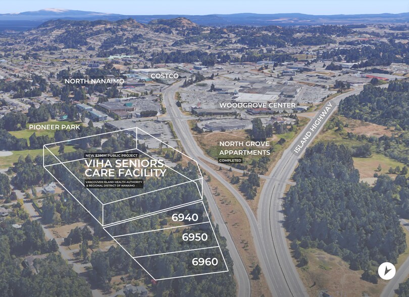 LT 3 & LT 4 Lantzville rd, Lantzville, BC for sale - Aerial - Image 1 of 1