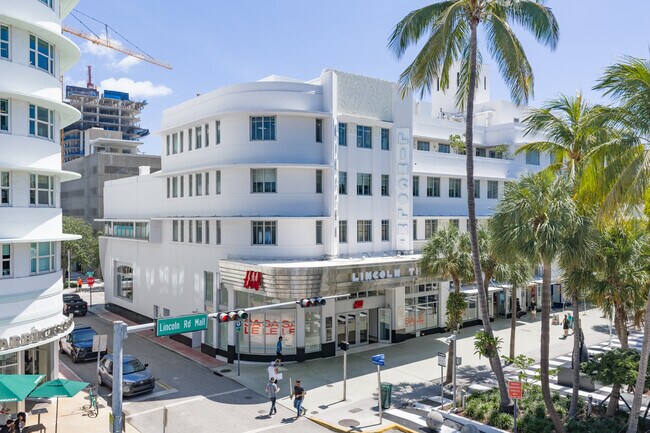 Plus de détails pour 541-551 Lincoln Rd, Miami Beach, FL - Commerce de détail à louer