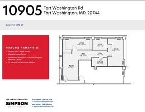 10905 Fort Washington Rd, Fort Washington, MD for lease Floor Plan- Image 1 of 1