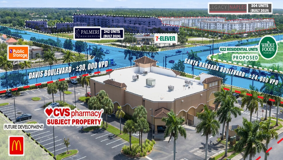 7380 Davis Blvd, Naples, FL à vendre - Photo du bâtiment - Image 2 de 3