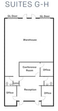 7313 Carroll Rd, San Diego, CA à louer Plan d’étage- Image 2 de 2