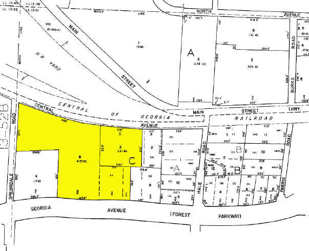 330 Forest Pky, Forest Park, GA à vendre Plan cadastral- Image 1 de 2
