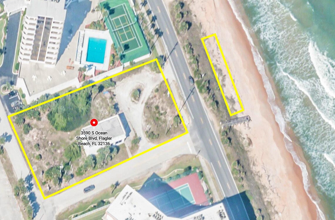 20 Clubhouse Drive, Flagler Beach, FL à vendre Plan de site- Image 1 de 4