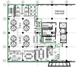 410 Adelaide St W, Toronto, ON for lease Floor Plan- Image 1 of 1