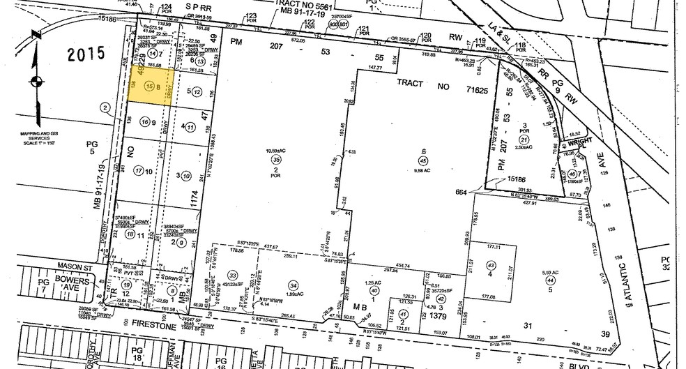 4567 Firestone Blvd, South Gate, CA à vendre - Plan cadastral - Image 3 de 3